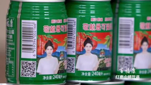 乡村振兴 太行山路赞皇枣乡 百福康 红枣山楂饮品